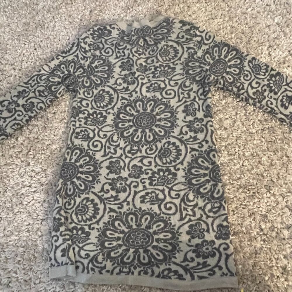 Cotton Emporium Floral Knit Sweater Made in USA Medium - Picture 6 of 6